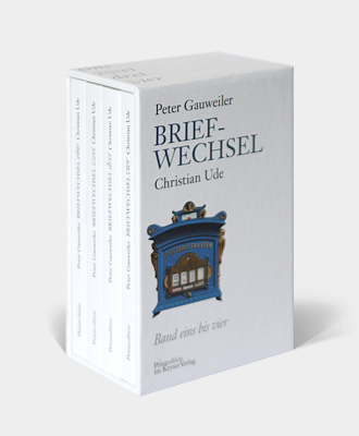 Briefwechsel Band eins bis vier im Schuber – Special-Edition